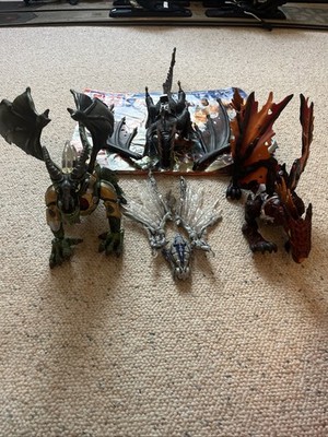 Mega Bloks Fire and Ice Dragons Lot of Dragons Parts