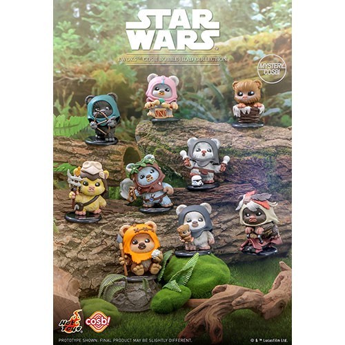 HOT TOYS STAR WARS Ewok Cosbi Figure Blind Box 8 Types Japan HOT