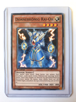 Donnerkönig Rai-Oh RYMP-DE074 Common 1 Auflage YU-GI-OH Karte LP