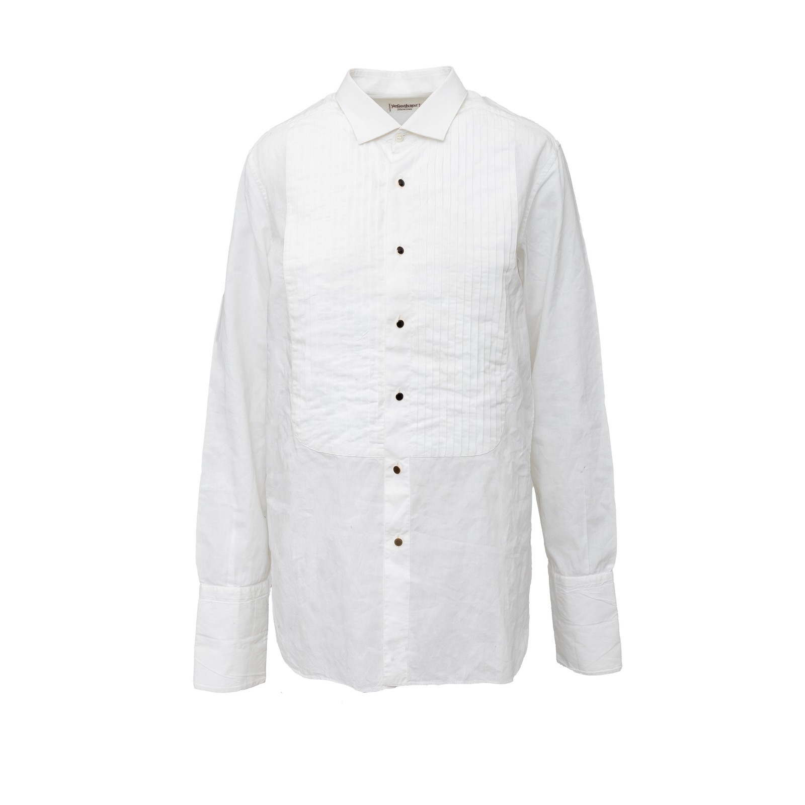 Camicia smoking Yves Saint Laurent 10Er femmina bianca 40