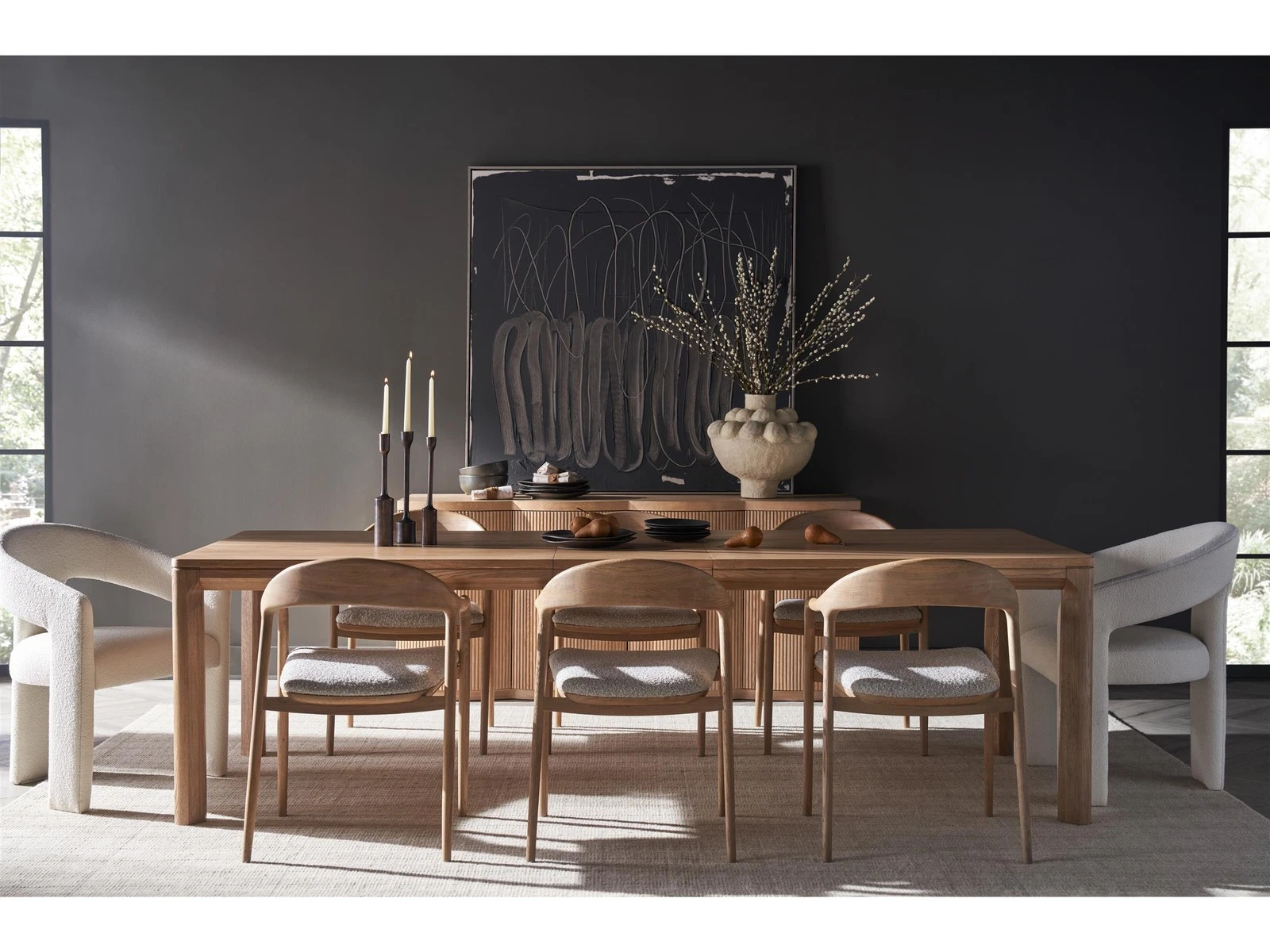 Universal Furniture Echo Dining Arm Chair - Thumbnail 2
