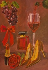 Evening Of Her Own Making - Oil Painting Piece