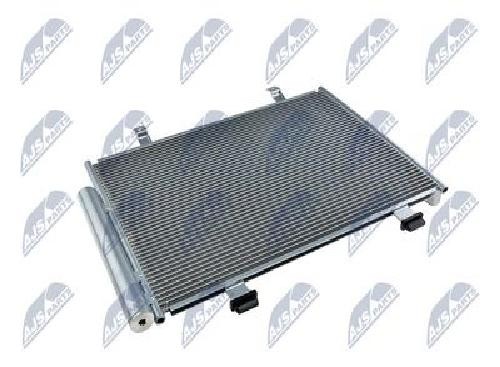 NTY Air Conditioning Condenser CCS-SU-003 For Suzuki, With Dryer, Aluminum