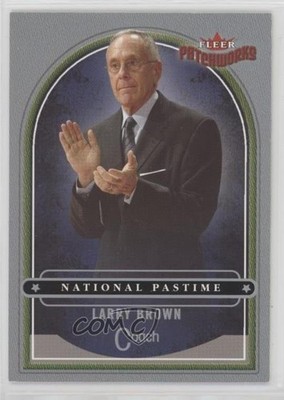 2003-04 Fleer Patchworks National Pastime 85/250 Larry Brown #8PT k4s