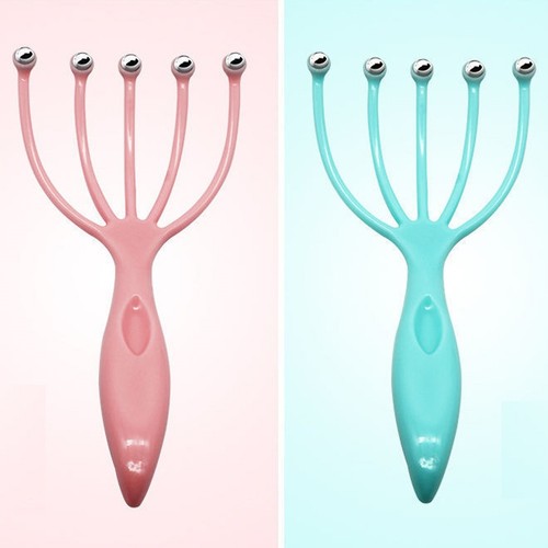 Hair Grow Stimulator Scalp Massager Portable Easy To Use Handheld Plastic - Afbeelding 3 van 6