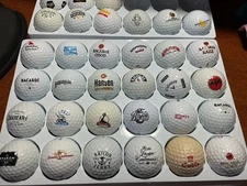 LIQUOR RUM: COLLECTIBLE LOGO GOLF BALLS
