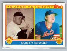 1983 Topps #741 Rusty Staub