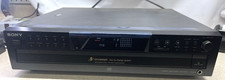 Sony CDP-CE375 5-Disc CD Changer/Player. Black. POWERS ON- UNTESTED