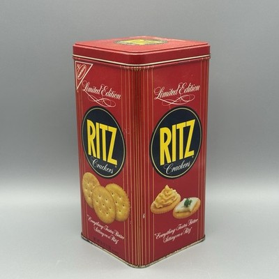 Vintage 1986 Nabisco Ritz Crackers Limited Edition Tin Collectible