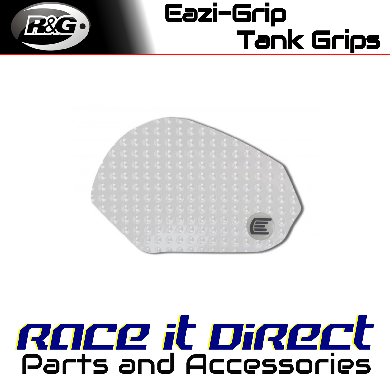 Eazi-Grip Tank Grips for Honda CBR600RR 2013-2016 EVO Clear Eazi-Grip