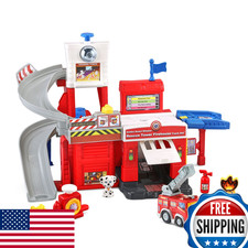 VTech Go Go Smart Wheels Rescue Tower Firehouse w/Talking Fire Truck