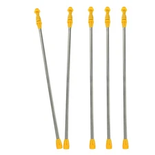 5 Pcs Sprayer Rod Extension Pole Backyard Telescopic Pressure Wand