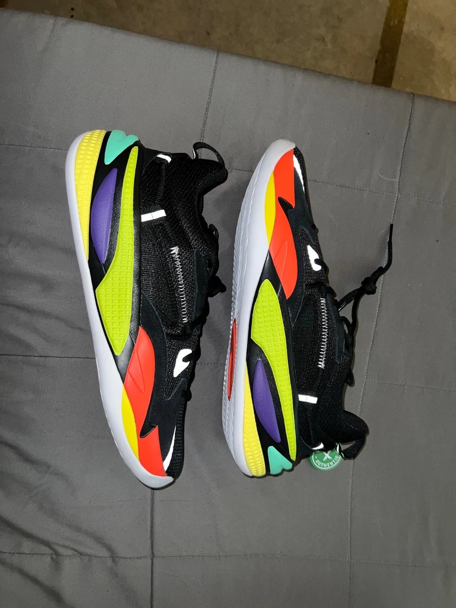 Puma RS-Dreamer J. Cole Basketball Shoes Neon Coral Black 193990-03 Mens 9.5 Puma Rs-dreamer J. Cole Basketball Shoes Neon Coral Black  main image 4