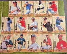 1998 Team Best (14) Authentic Autograph Card Lot.  Miller, Butler, Martinez ++