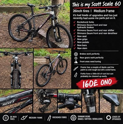 Scott Scale 30 Carbon Hardtail Mountain Bike