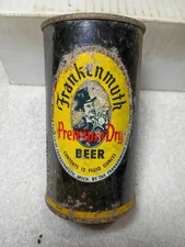 Frankenmuth premium dry    Flat top  beer can ,    EMPTY