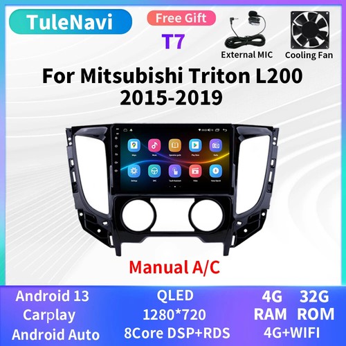 For Mitsubishi Triton L200 2015-2019 CarPlay Car Radio Stereo Player Android GPS - Picture 12 of 40