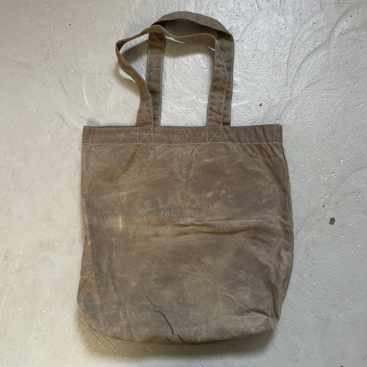 LELABO トートバッグ WAXED CANVAS TOTE BAG Le Labo Waxed Canvas Tote Bag | Limited Edition Branded Tote
