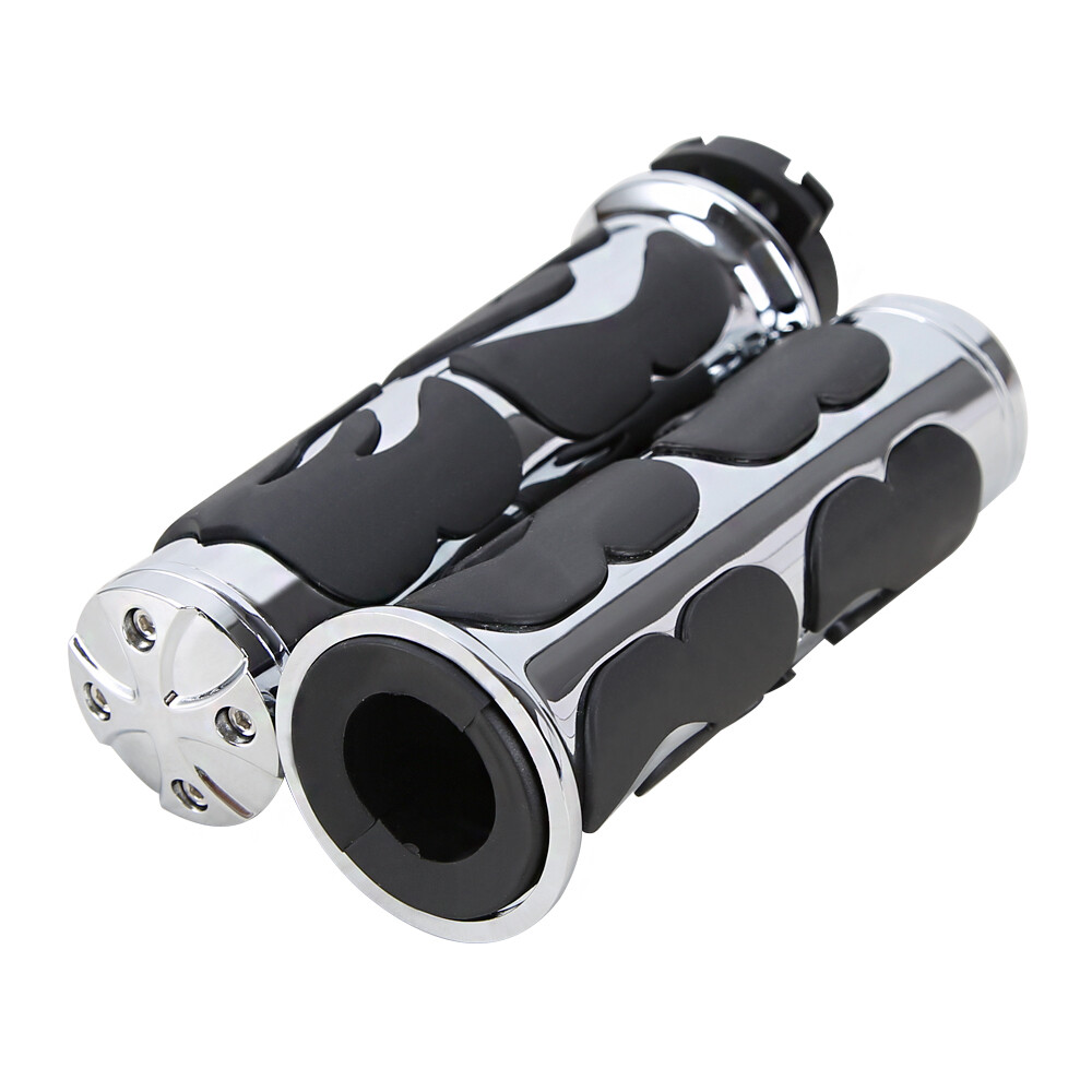 HDBUBALUS 1 Handlebar Grips Hand Grips Fit for Harley Softail Touring