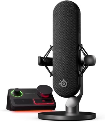 SteelSeries Alias Pro Kit   3x capsula più grande per giochi e streaming - Nuovo