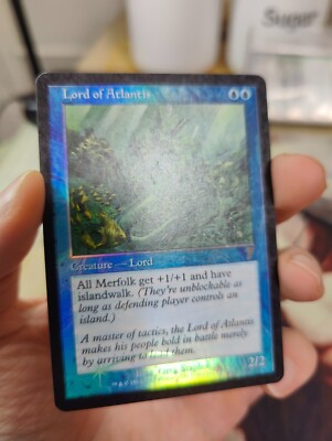 MTG 7ED Foil Lord of Atlantis, Magic the Gathering Seventh Edition