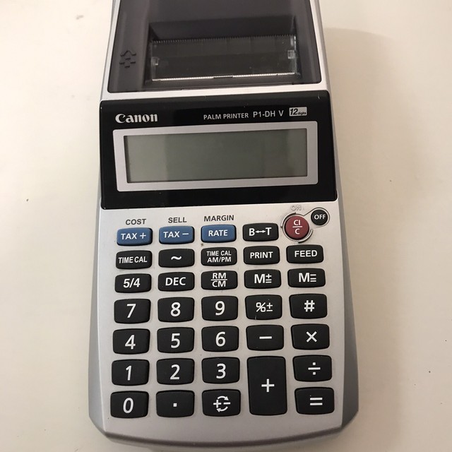 Canon P1DHV Printing Calculator for sale online eBay