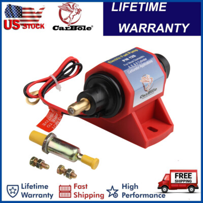 #ad Universal Micro Electric Fuel Gasoline Pump 4 7 PSI Low Pressure 35 GPH 12V $24.99