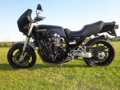 Fully Upgraded Black Kawasaki Z1100R 1984 Original. Eddie Lawson Bike. Old Timer - Afbeelding 16 van 17