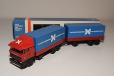 ± LION CAR DAF 3300 TRUCK WITH TRAILER WIM BOSMAN BV EXPEDITION COMPANY NM BOXED