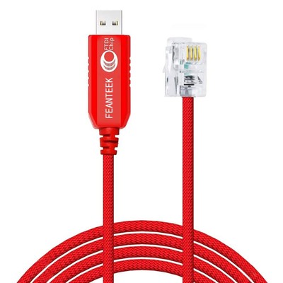 USB to RJ11 Cable for Skywatcher SynScan Computerized GOTO Hand Controller PC...