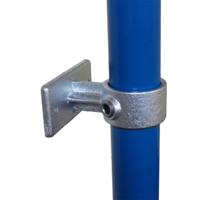 Schlüsselschelle 143-D48 - Handlaufwinkel 48 mm 143 48 D Gerüstrohrschellen für Stahl