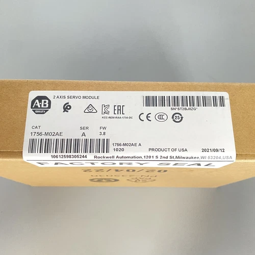 New Factory Sealed AB 1756-M02AE SER A ControlLogix 2-Axis Encoder 1756M02AE - Picture 3 of 8