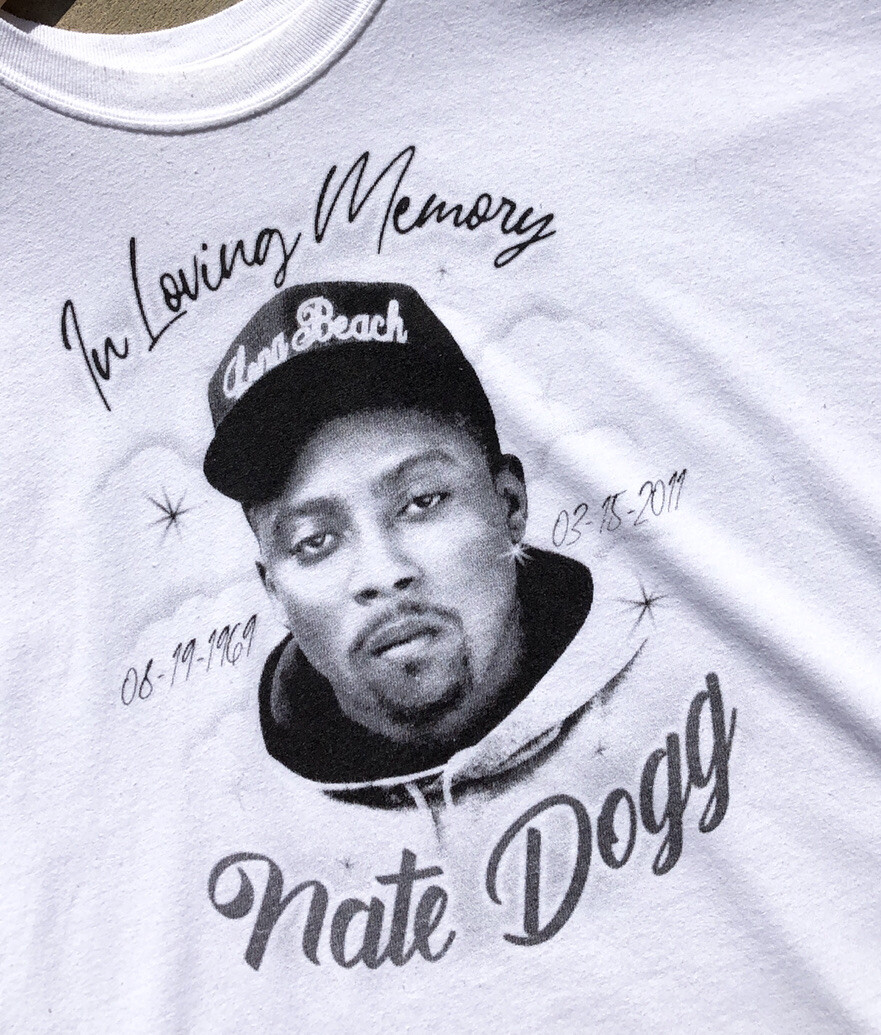 Rare 2011 Nate Dogg In Loving Memory Tee (Same worn by his son