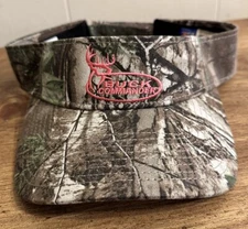 Duck Commander Visor Cap Hat Adult One Size Camouflage Adjustable The Game Logo