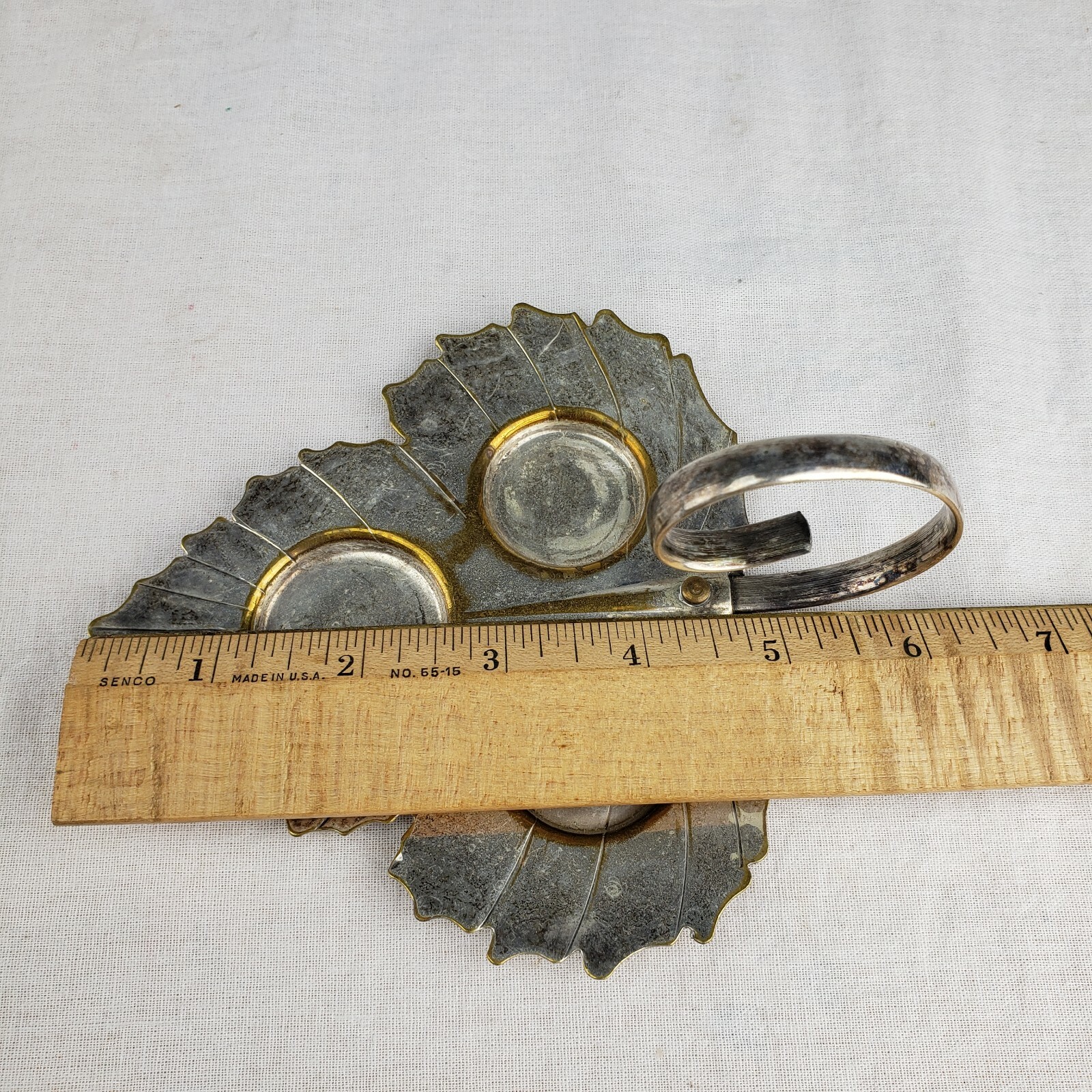 Vintage Celtic Quality Plate Leaf Tray Plate Made In England Condiment Set