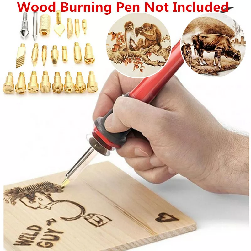 Wood Burning Kit,burner Tool,carving Pyrography Pen & Hollow