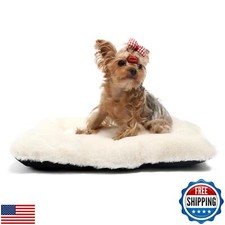 Dog Crate Bed Washable Dog Beds for XX-Small Dogs Deluxe Thick Flannel Fluffy