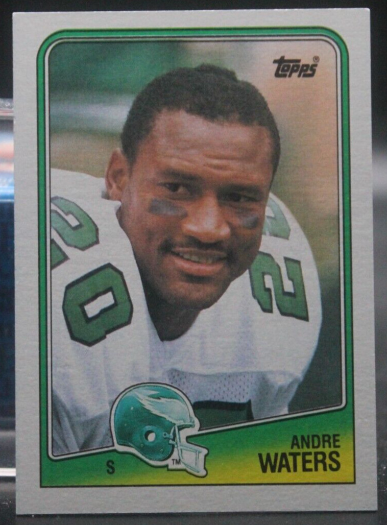 Andre Waters (Eagles/Cheyney) - 1988 Topps #246