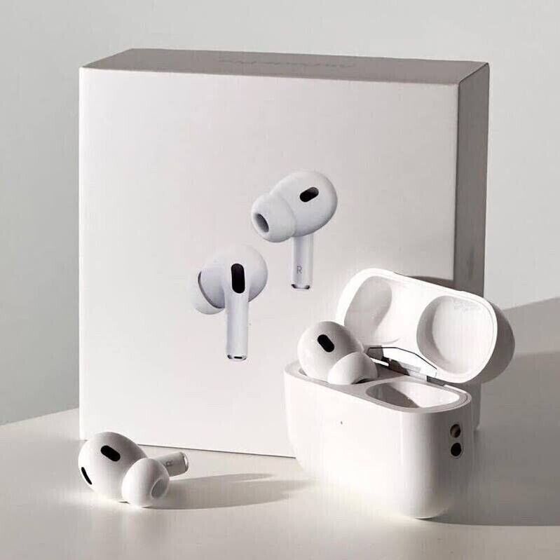 Apple Airpods Pro (2nd Generation) With Charging Case+Lanyard Earphone Earbuds