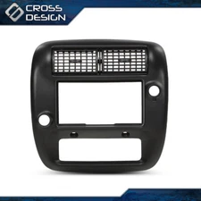 Fit For 97-01 Explorer 97-06 Ranger Center Dashboard Radio Panel Vent Trim Black