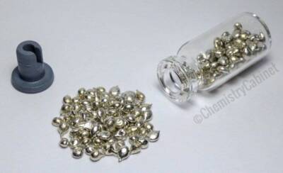 Tin Metal Shot 99.995% Pure | Element 50 Sn | High-Purity Chemistry Sample