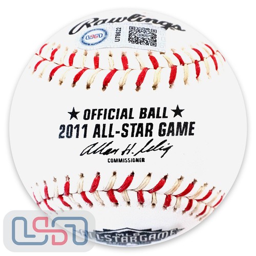 Jose Bautista Signed "2011 MLB HR Leader" Rawlings All Star Game 2011 USA SM JSA - Picture 2 of 6