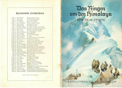 Spannende Geschichten Nr. 20 Dr. W. Ehmer Das Ringen um den Himalaya