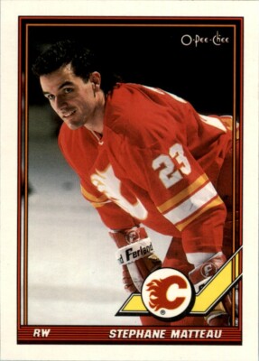 1991-92 O-Pee-Chee NHL Stephane Matteau #383