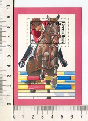 36758) GRENADA Grenadinen 1989 postfrisch ** Olympiasieger s/s