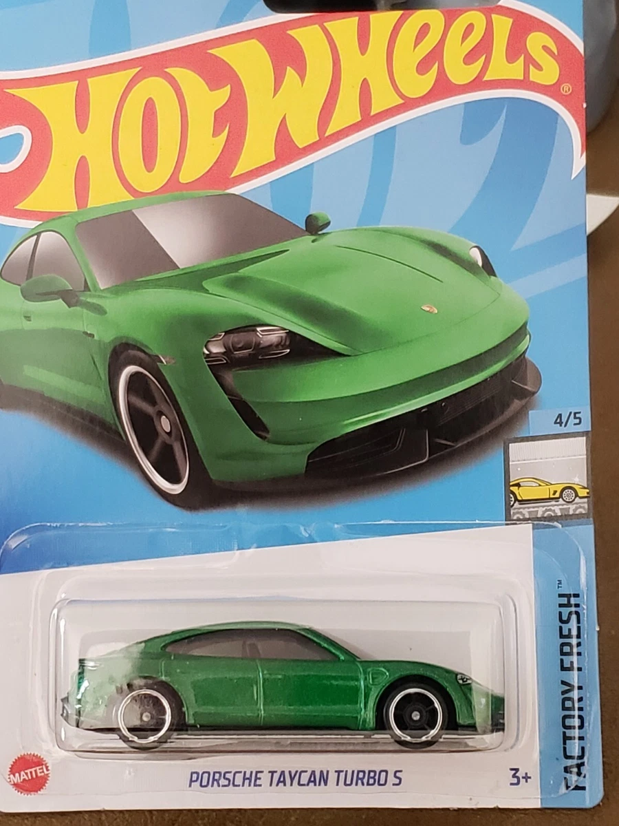 Hot Wheels 2023 Porsche Taycan Turbo S 149 Green