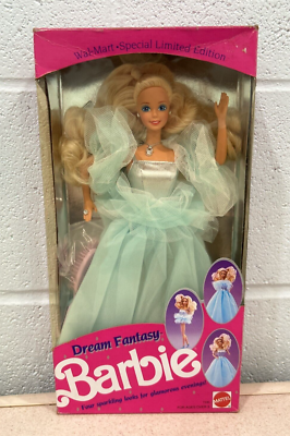 #ad Dream Fantasy Barbie Walmart Special Limited Edition 1990 Mattel No. 7335 $27.50