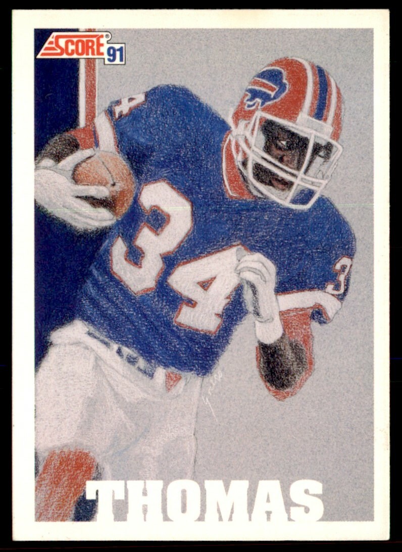 1991 Score Thurman Thomas Buffalo Bills #623