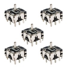 Set of 5 FJ06K-S Small joystick with switch potentiometer B10K USA Stock