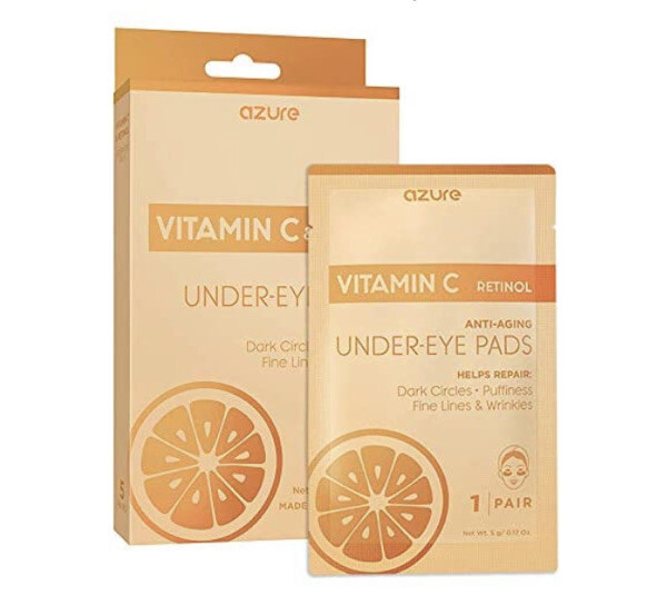 azure vitamin c and retinol under eye pads